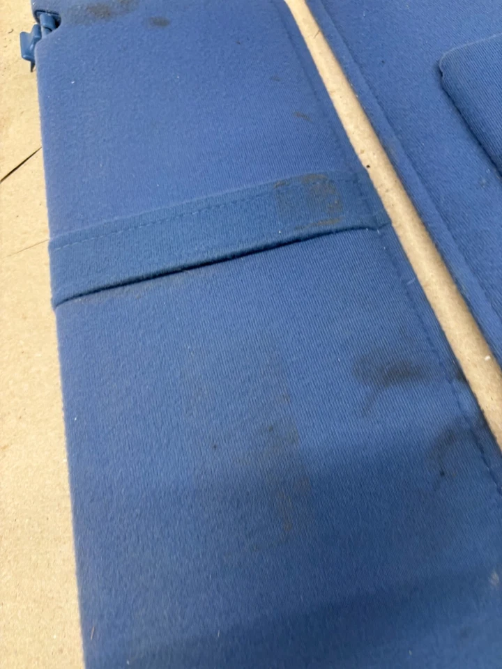 1987 1992 1997 FORD F150 F250 F350 BRONCO VISEIRA SOLAR VISEIRA PANO AZUL FABRICANTE DE EQUIPAMENTO ORIGINAL - Imagem 3 de 4