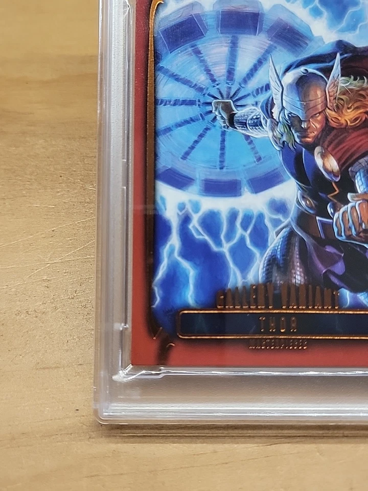 2024 Marvel marvelpieces Nahuel Grego Thor Gallery Variant Orang / 99 - Image 4 of 4