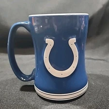 Indianapolis Colts NFL Licensed 13oz Mug Boelter Brand 2019 3D Raised Logo