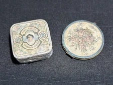 Vintage Rex NY Powder Compact  Mirror & Puritan Beauty Complexion Powder Full