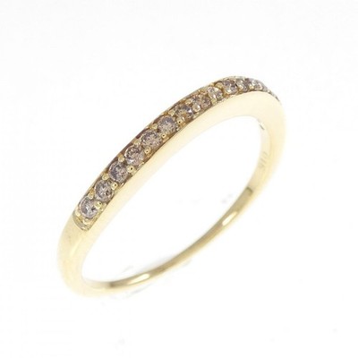 Authentic K18YG Diamond Ring 0.15CT #230-000-258-9281
