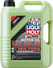 2 Pack Liqui Moly 20310 Molygen New Generation Sae 5w-50-5 Liter