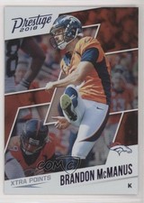 2018 Panini Prestige Xtra Points Purple Brandon McManus #14 x5u