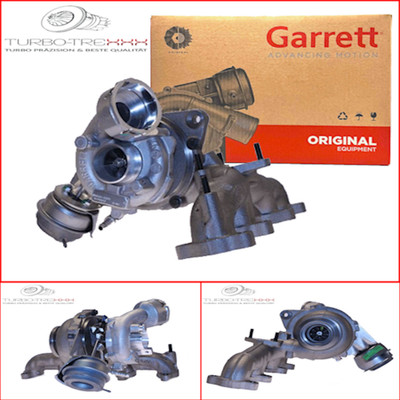 NEUER Garrett TURBOLADER FÜR AUDI SEAT SKODA VW 2.0TDI  765261-1 756867