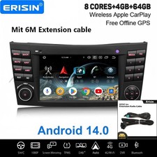Mit 6M kable 4+64GB Android Autoradio Mercedes E-Klasse W211 Harman Kardon/ Bose Mit 6M kable 4+64GB Android Autoradio Mercedes E-Klasse W211 Harman Kardon/ Bose