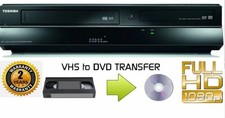 Toshiba DVR20KB  DVD Recorder & VHS Recorder Combo 24-Month Warranty.