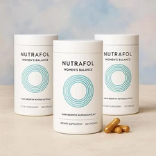 Pack 3Nutrafol Women's Balance Hair Growth  120Capsules Sealed Free Shipping USA
