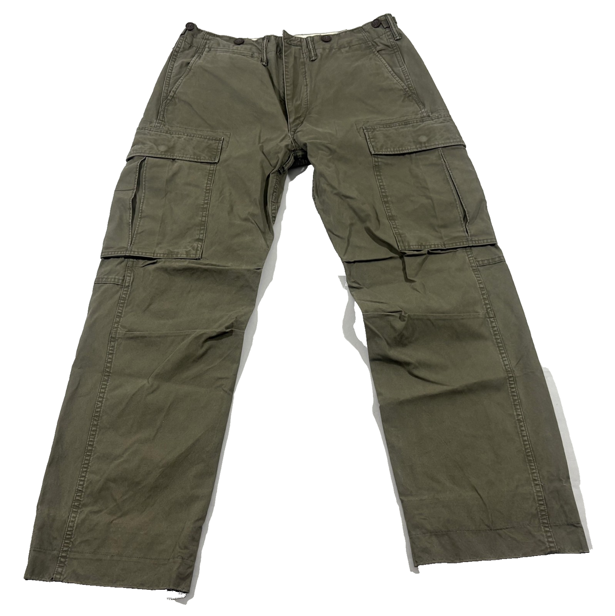 RRL Military Field Cloth Pants Green Mens Ralph Lauren General