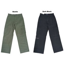 Aeropostale Women's Relaxed Fit Mid Rise Straight Leg Utility Cargo Pant