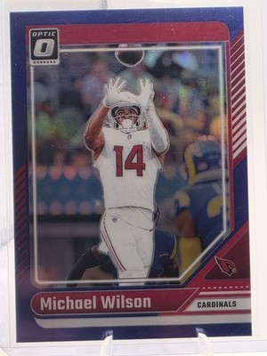 2024 Panini Donruss Optic - Michael Wilson #3 Blue Prizm /199