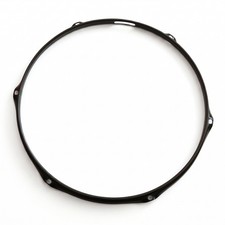 Drum Hoop with Six Holes Black Counterhoop Slim for Drummers