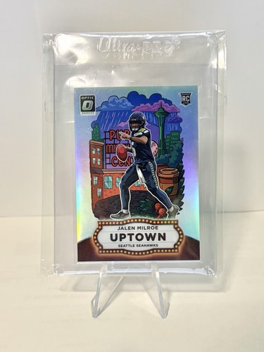 Panini 2025 Donruss Optic Football Uptown #10 Jalen Milroe RC Seahawks