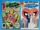 The Amazing Spiderman #20 21 Annual Lot Marvel Comic 1986 1987 Wedding Iron Man