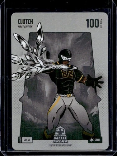 2025 Bo Jackson Battle Arena Update 1st Edition Clutch Battlefield Steel #SBF-44