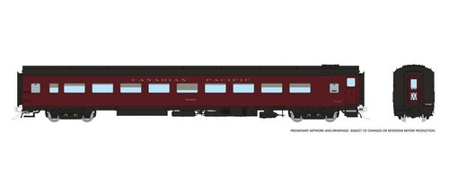 Rapido ~ Escala HO ~ Entrenador ligero ~ Canadian Pacific #101 ~ 100382 | Zustand: New