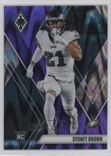 2023 Panini Phoenix Rookies Purple Seismic 72/125 Sydney Brown #173 3hd