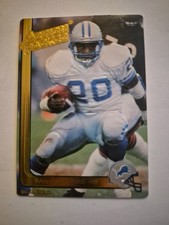 1991 Action Packed - 24-Kt. Gold Barry Sanders #16G