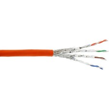 InLine Cat.7 S/FTP CCA Halogen Free Installation Cable Orange 70210I