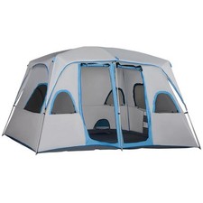 Tenda campeggio 4-8 posti, 2