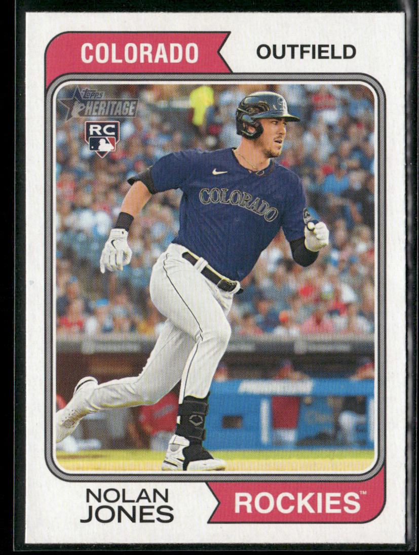 2023 Topps Heritage #164 Nolan Jones