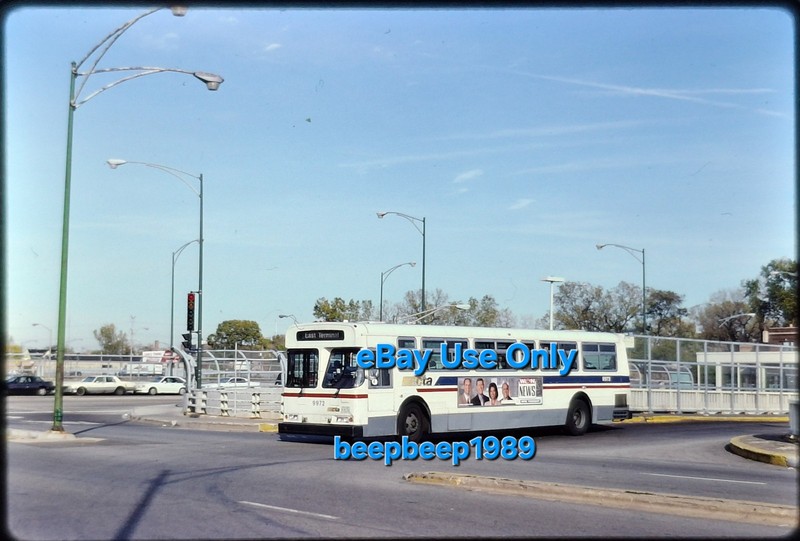 Chicago Transit Authority CTA 9972 ~ Flyer D901A 10240-6 Bus Slide