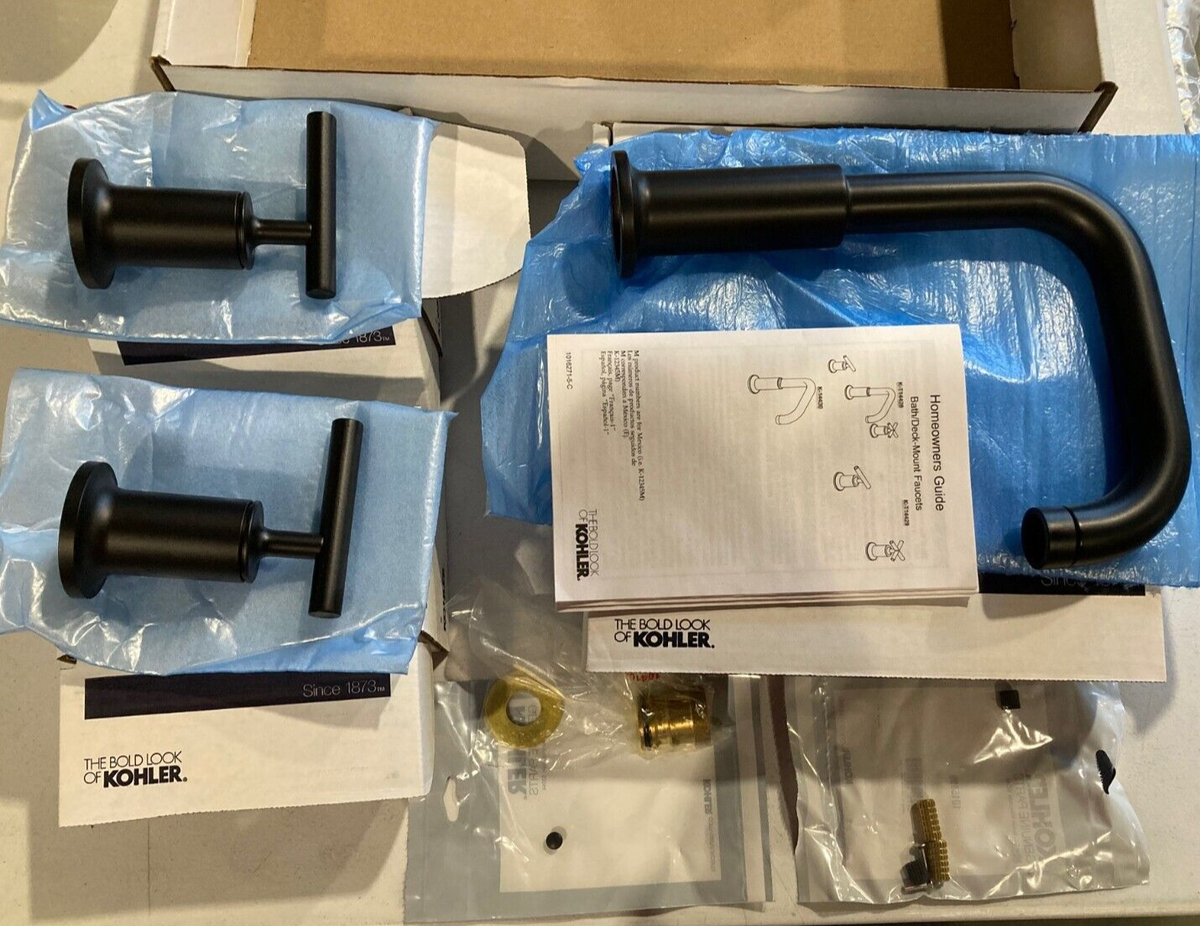 KOHLER Robinetterie De Baignoire Purist A Montage En Surface Pour Robinet A Haut Debit