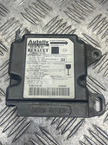 RENAULT SCÉNIC I JA0/1 Airbag-Steuergerät 550803800 7700437471C 1.90 28312775