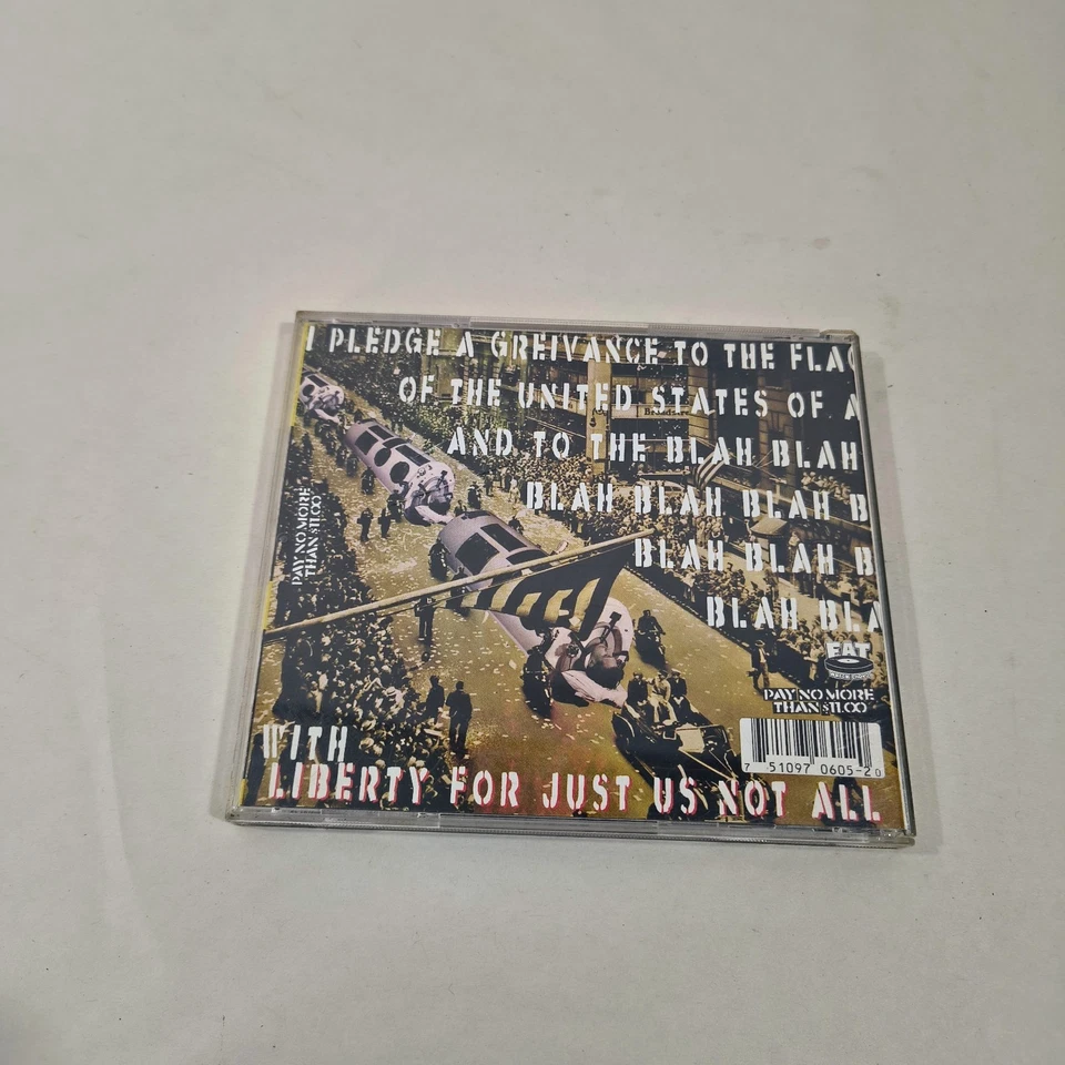 NOFX The Decline EP (CD) 1999 Punk Rock  - Clear CD Disc - Image 3 of 4