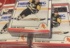 1990-91 Score - Mark Recchi #186 100 Count Rookie Lot Penguins
