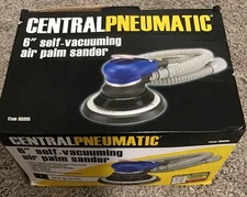 Harbor Freight Central Pneumatic 6" Self-Vacuuming Air Palm Sander Item 98895