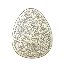 Die Cuts for Card Making Wheat Egg Embossing Stencil Easter Egg Cutting Template