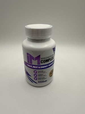 IM Magnesium Complex Calm, Rest, Energy Support 30 Capsules - Brand New Sealed