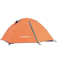 BISINNA 2 Person Camping Tent Lightweight Backpacking Tent Waterproof 2 Doors