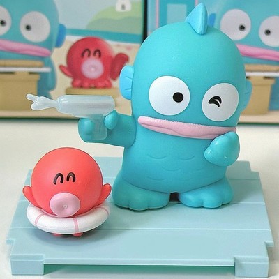 Authentic Sanrio Hangyodon collectible figure toy statue gift ornament swimming