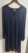 Women’s Old Navy Navy Tunic Dress Size XL