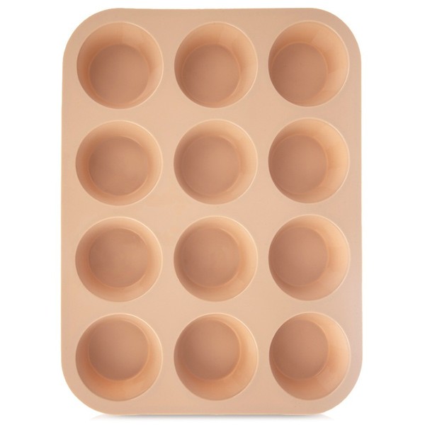 Muffinform Silikon Backform Muffinblech Cupcake Form 32,5X25 Cm Orion-image