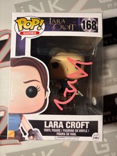 Angelina Jolie Signed Lara Croft Funko Pop! Autograph ACOA - Tomb Raider