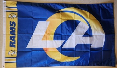 Los Angeles Rams NFL Football Flag Double Sided Printing 3x5 Ft 