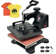  30X25cm Swing Away Digital Heat Press Machine Transfer Sublimation T-shirt DIY 