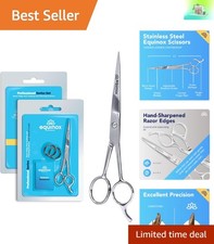 Equinox 6.5" Professional Hair Cutting Scissors - Ice Tempered  Polished