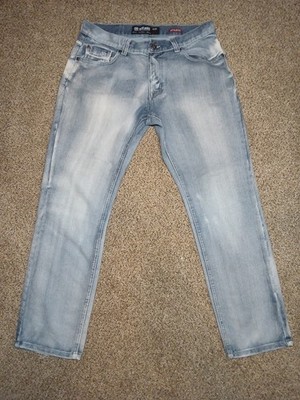 Ecko Unltd Jeans Men s Size 34x29 Gray Athletic Denim Medium Wash Straight Y2K