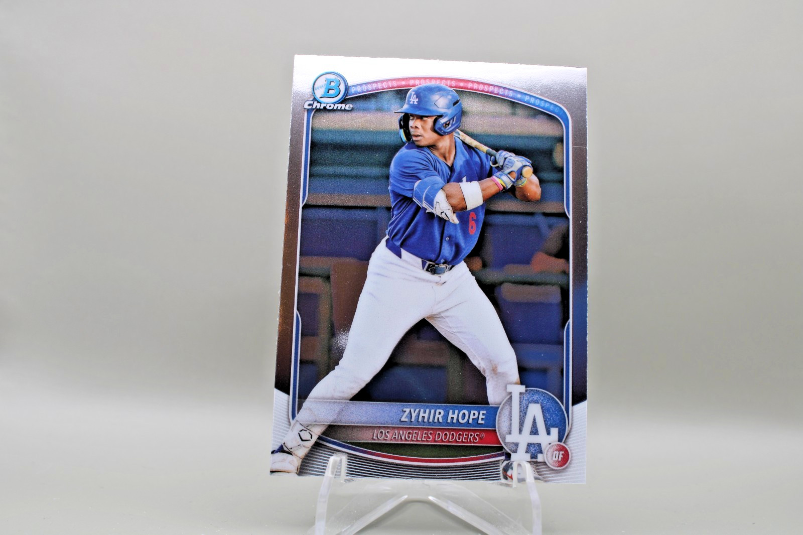 2025 Bowman - Chrome Prospects Zyhir Hope #BCP-2 (RC)