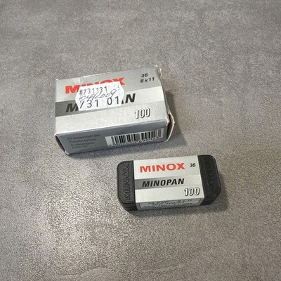 MINOX Film Minopan 100 36 8x11 Exp 04/2009 Versiegelt