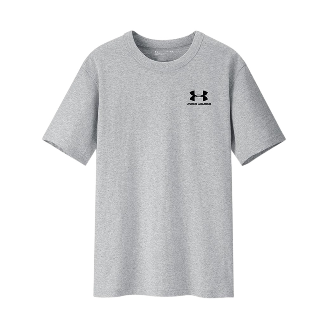 Under Armour Sportstyle Left Chest Short Sleeve T-Shirt Steel Light Heather