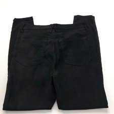 Good American Faux Suede 14/32 Fit 31W 28L High Rise Skinny Pants GL100T