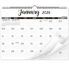 2026 Wall Calendar - 2026 Calendar with Thick Paper, 15" x 11.5", Jan.2026 - ...