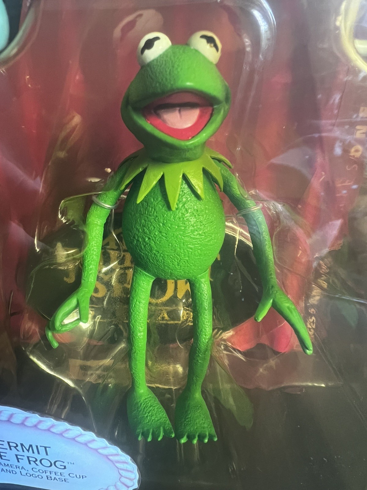 Muppets Palisades Kermit the Frog - Serie 1 - OVP (2002) - Rarität