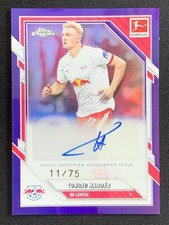 Conrad Harder 2025-26 Topps Chrome Bundesliga Purple Refractor Auto 11/75 #BA-CH