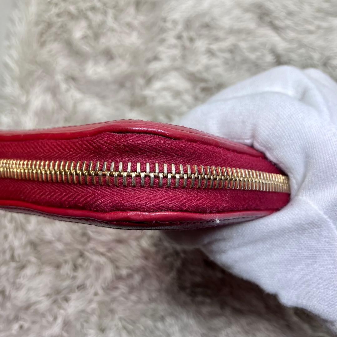 Excellent Condition PRADA Quilted Nylon Round Zip Metal Logo From Japan Prada