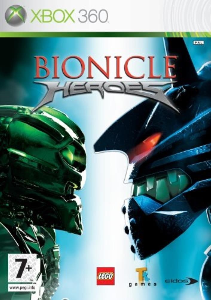 Bionicle Heroes (Microsoft Xbox 360 2006) Video Game Reuse Reduce Recycle